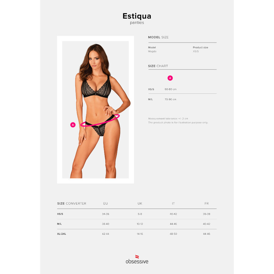 OBSESSIVE - CULOTTE ESTIQUA XS/S – Image 5