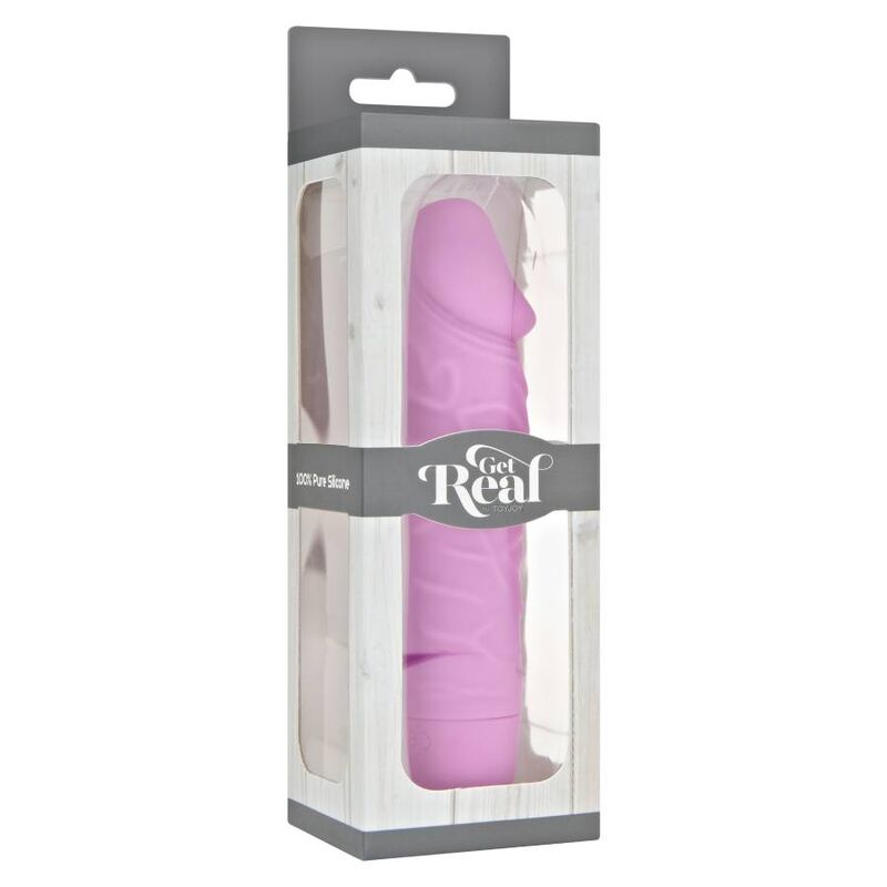 GET REAL - MINI VIBRATEUR CLASSIQUE ROSE – Image 3