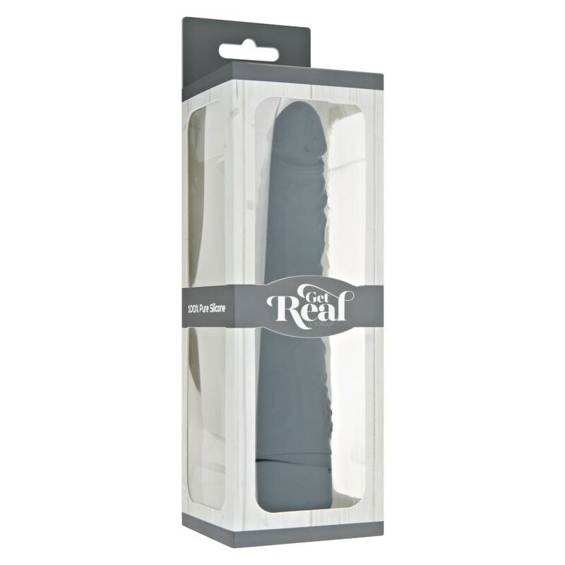 GET REAL - VIBRATEUR SLIM CLASSIQUE NOIR – Image 3