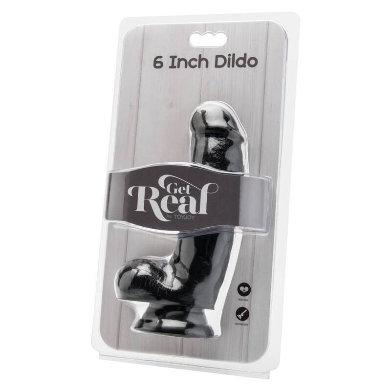 GET REAL - GODE 12 CM AVEC BOULES NOIRES – Image 2