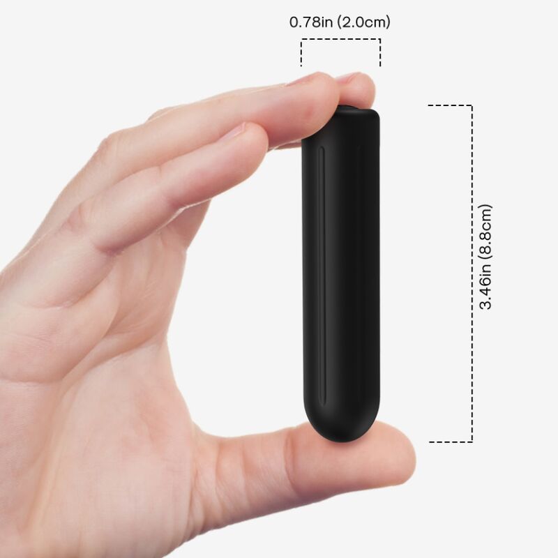 ARMONY - WARHEAD VIBRATOR BULLET TÉLÉCOMMANDE NOIR 2 CM X 8.8 CM – Image 3