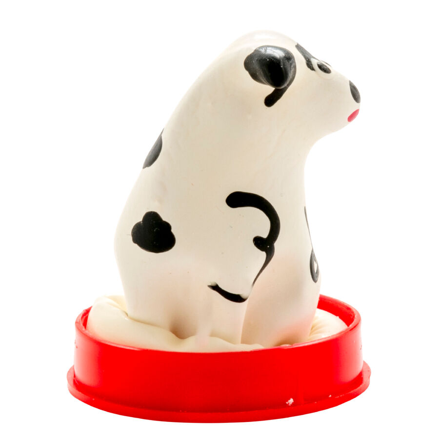 CONDOMERIE - PRÉSERVATIFS FANTAISIE PEINTS À LA MAIN CHIEN DALMATIEN – Image 2