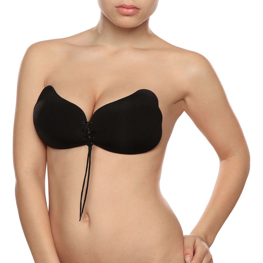 BYE-BRA - LACE-IT RENFORCEMENT PUSH-UP NOIR BONNET D – Image 2